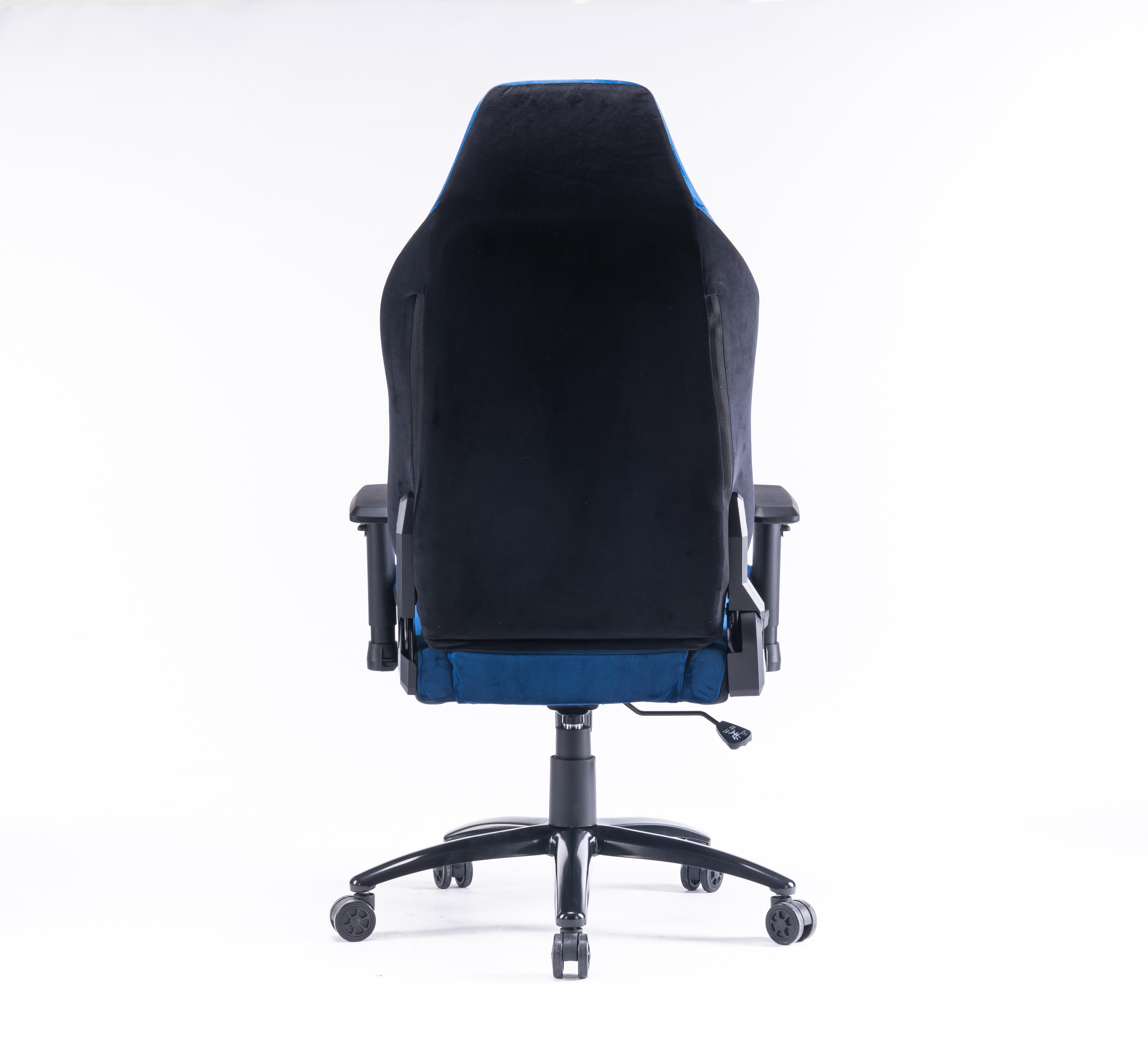 Комп'ютерне крісло із тканини Ergo System G20 Синьо-жовтий - фото 9