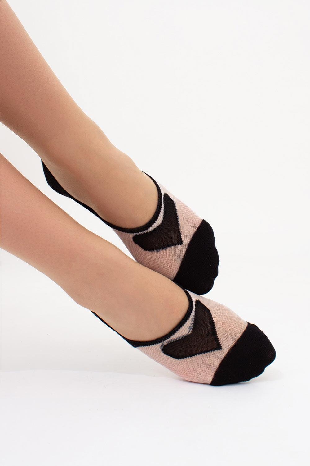 Подследники женские Giulia WF1 CRISTAL 004 Сердце р. 39/40 Black (27513196) - фото 3 Подследники женские Giulia WF1 CRISTAL 004 Сердце р. 39/40 Black (27513196) - фото 3