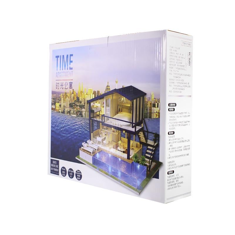 Конструктор 3D DIY Cute Room A-066-A Вілла з басейном - фото 8 Конструктор 3D DIY Cute Room A-066-A Вілла з басейном - фото 8