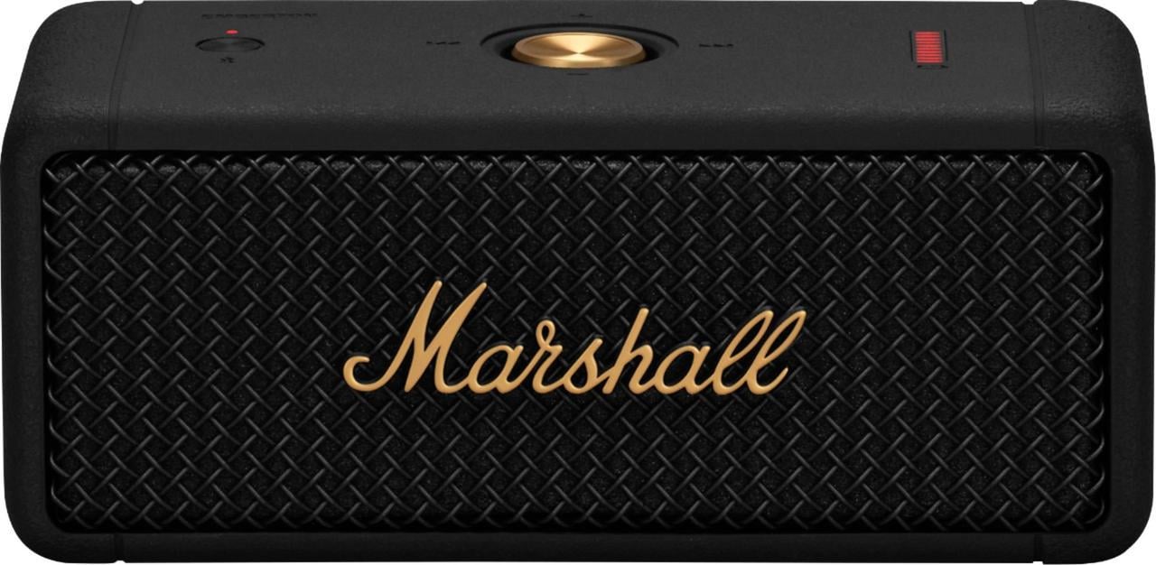 Портативна акустика Marshall Portable Speaker Emberton Black and Brass (1005696) Офіційна гарантія