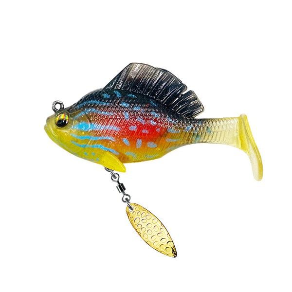 Силиконовые приманки L00115-2 на щуку/судака/окуня с грузилом весом 14 г 5 шт. (L00115-2) - фото 2