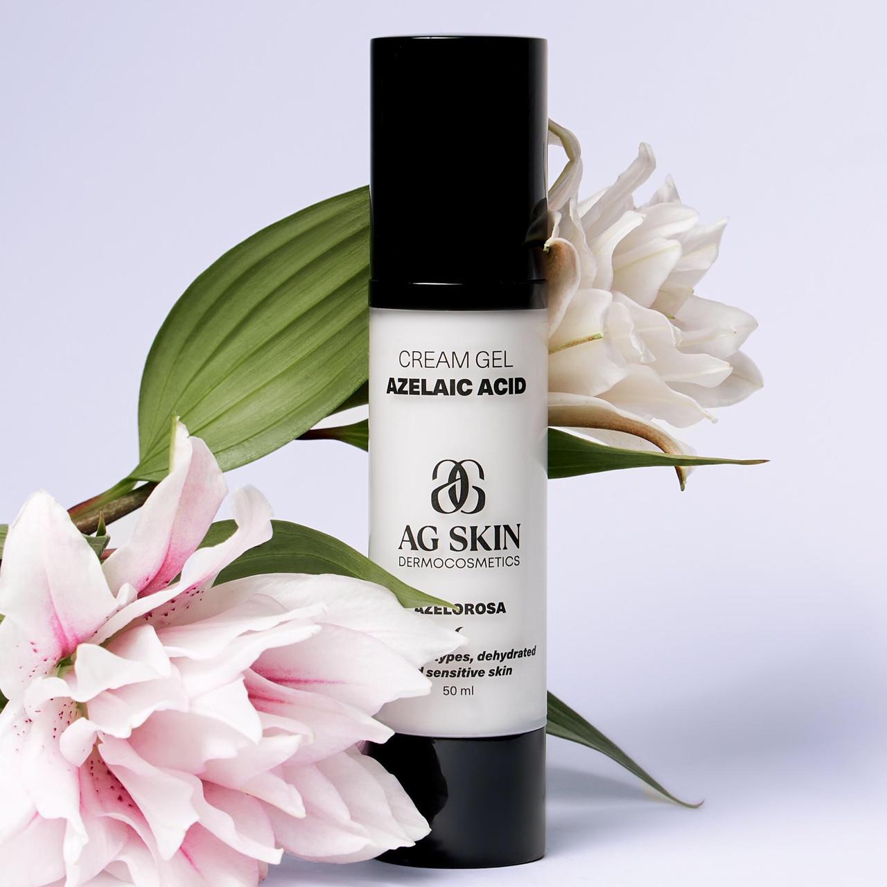 Крем-гель Cream gel azelaic acid AG Skin с азелаиновой кислотой и ретинолом 50 мл (2742524661)