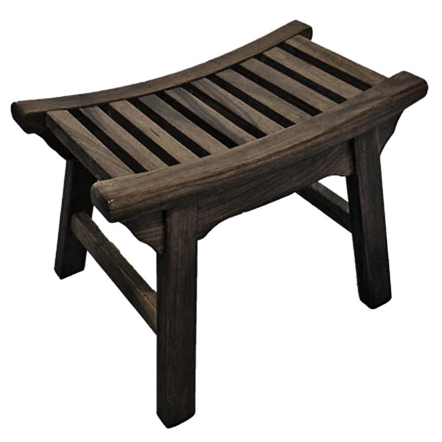 Табурет для ванной из дерева Кобия Мокко (ТВН-003110)