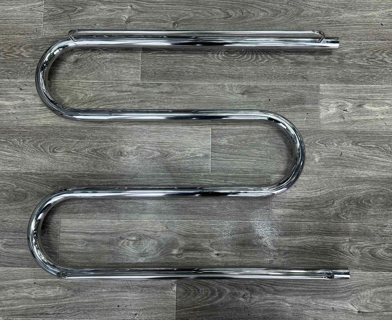 Полотенцесушитель водяной змеевик с полкой Ф32 50х80 см (23917354) - фото 3