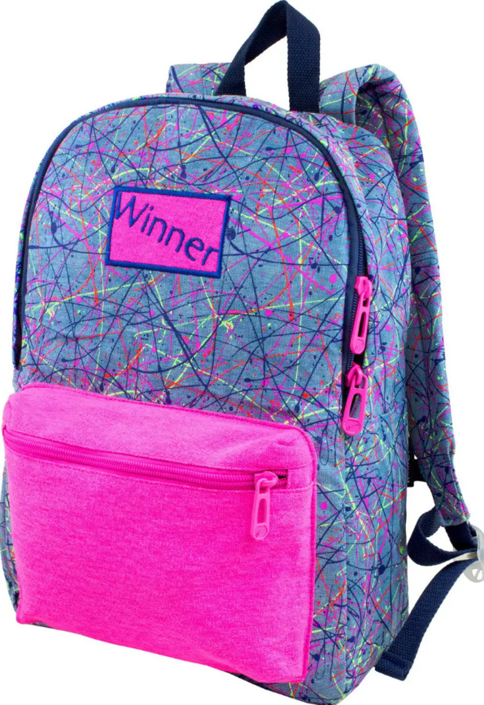 Рюкзак молодежный Winner 157 28x41 см Фиолетовый/Розовый