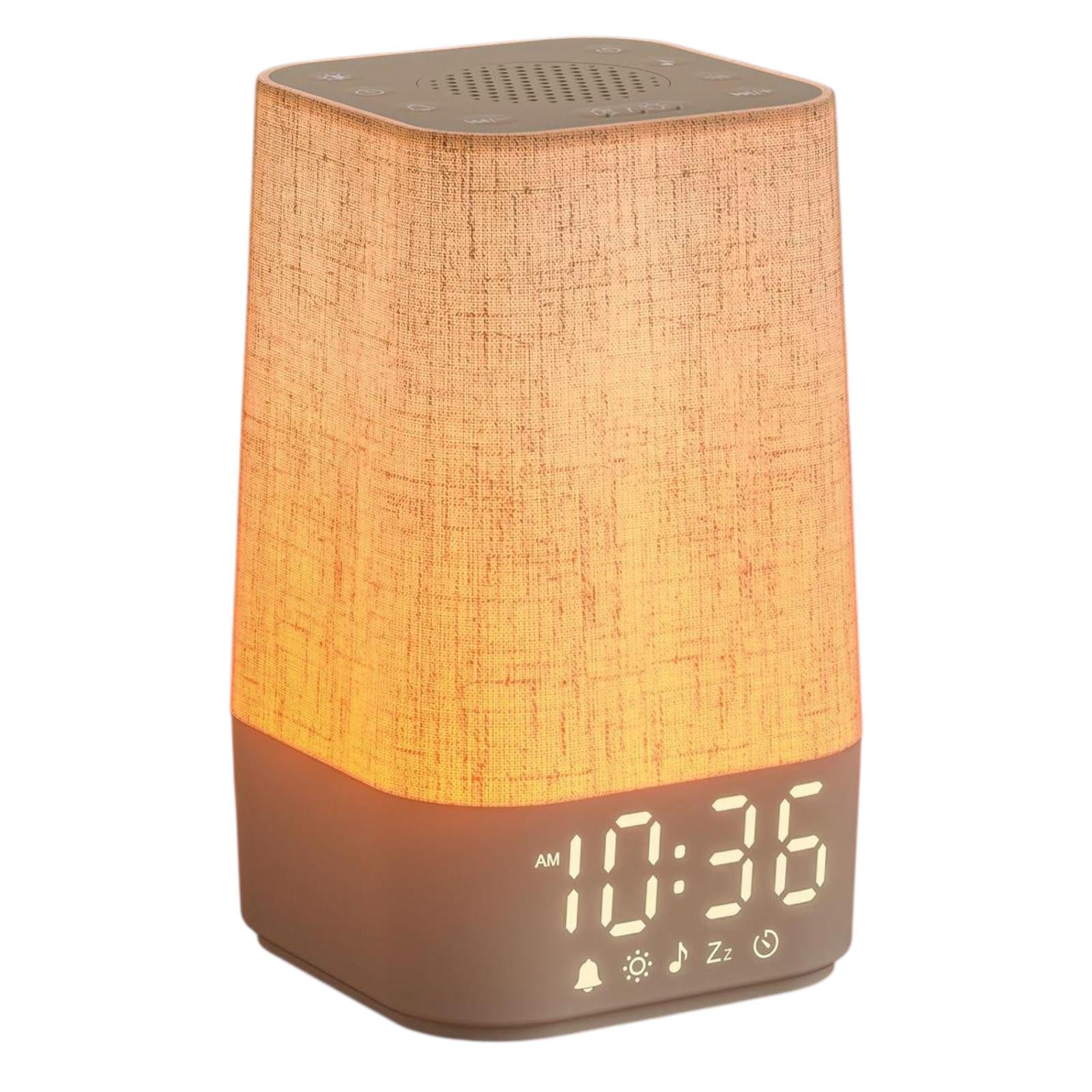 Часы настольные Уход солнца с подсветкой 30 успокаивающими звуками и 7 мелодиями пробуждения (2913166128)