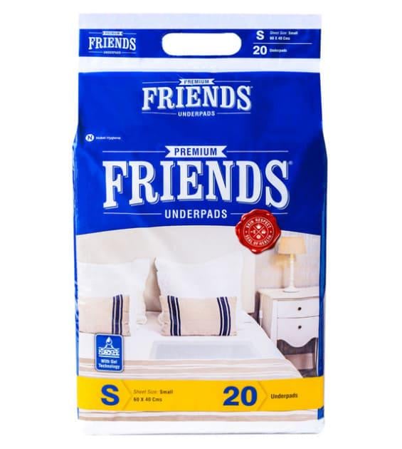 Пеленки гигиенические Friends Premium одноразовые 40х60 см 20 шт. (4820185412520) Пеленки гигиенические Friends Premium одноразовые 40х60 см 20 шт. (4820185412520)