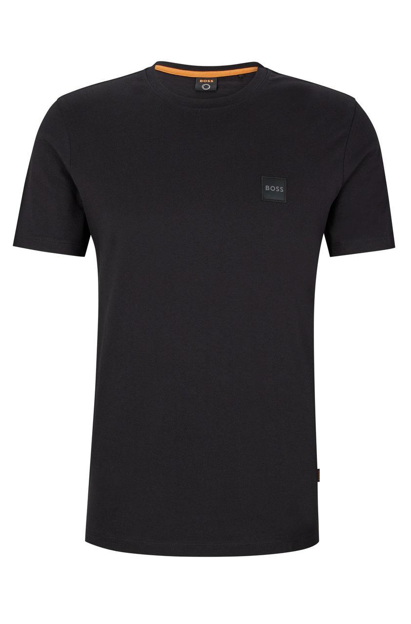 Футболка чоловіча Hugo Boss Relaxed-fit T-shirt In Cotton Jersey With Logo Patch NT-11758BL M - фото 1