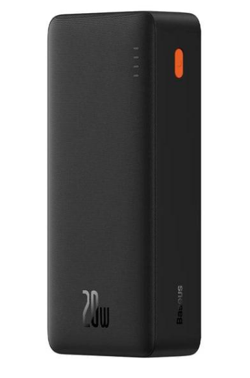 Повербанк BASEUS Airpow 20000 mAh 20W Швидка зарядка Quick Charge 3.0/Power Delivery 3.0 Чорний (P10022804113-00)