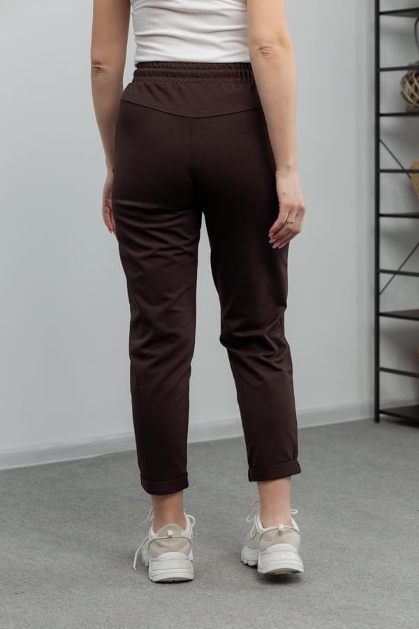 Спортивні штани жіночі AKSAN L Коричневий (22.1530_brown_46(L)) - фото 3