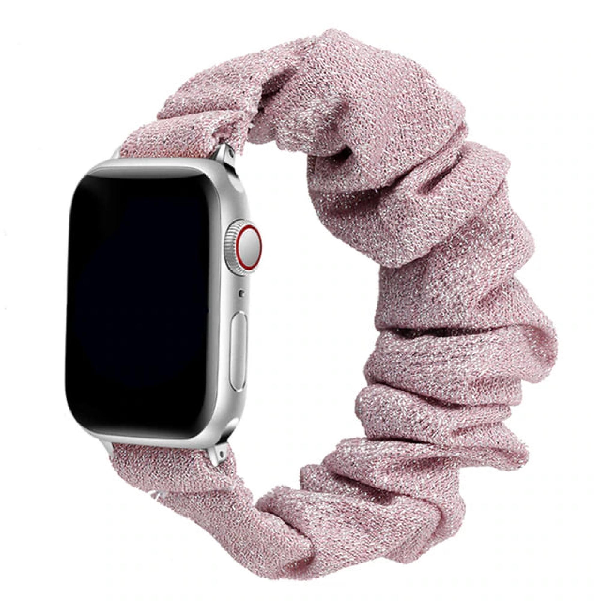 Ремінець резинка для Apple Watch 45 мм Pink/Red/Gold (13960691)