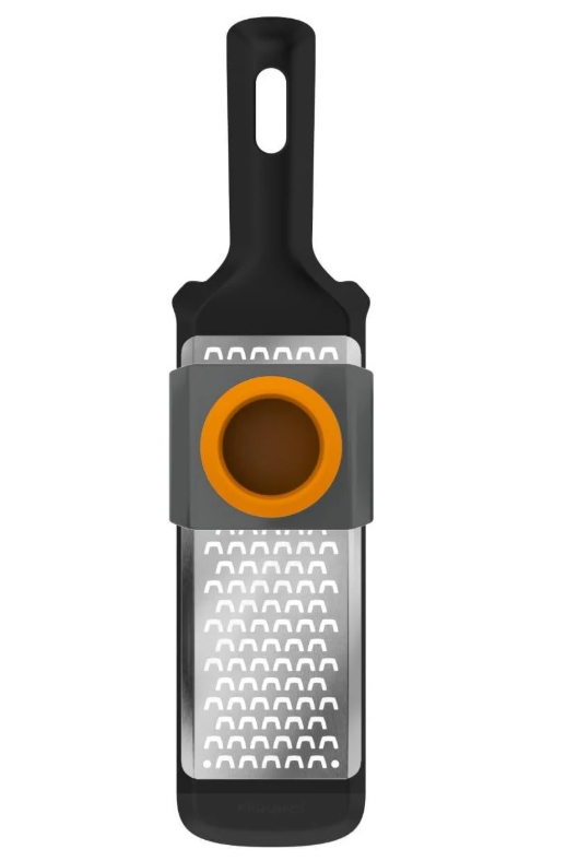 Терка Fiskars Functional Form 31,8 см нержавеющая сталь Черный с оранжевым (2053269069)