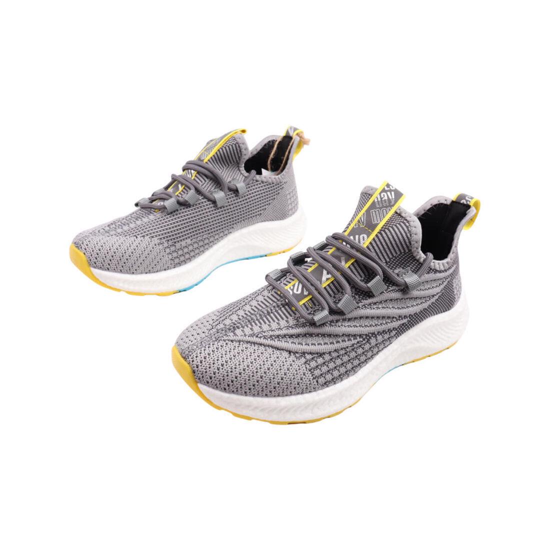 Кросівки чоловічі Restime текстиль Сірий (216-22LK 42) - фото 5 Кросівки чоловічі Restime текстиль Сірий (216-22LK 42) - фото 5