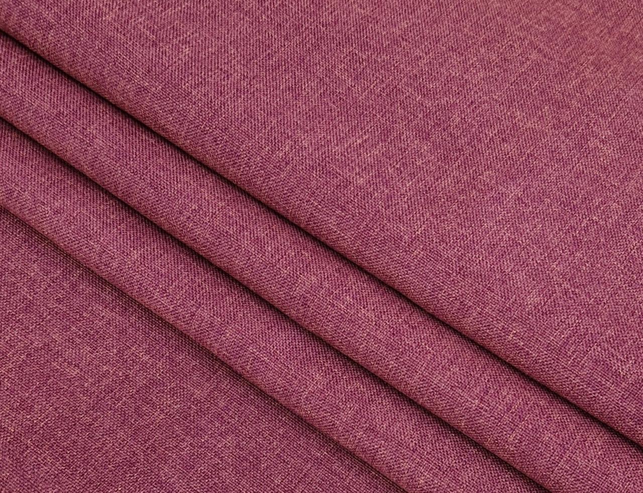 Тканина меблева MEVERIC рогожка 150 см Бордовий (25685449)