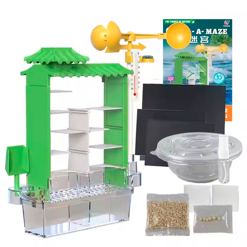 Научный игровой набор Grow-A-Maze TXX-037 выращивание растений и эксперименты растительный лабиринт биологическая посадка семян