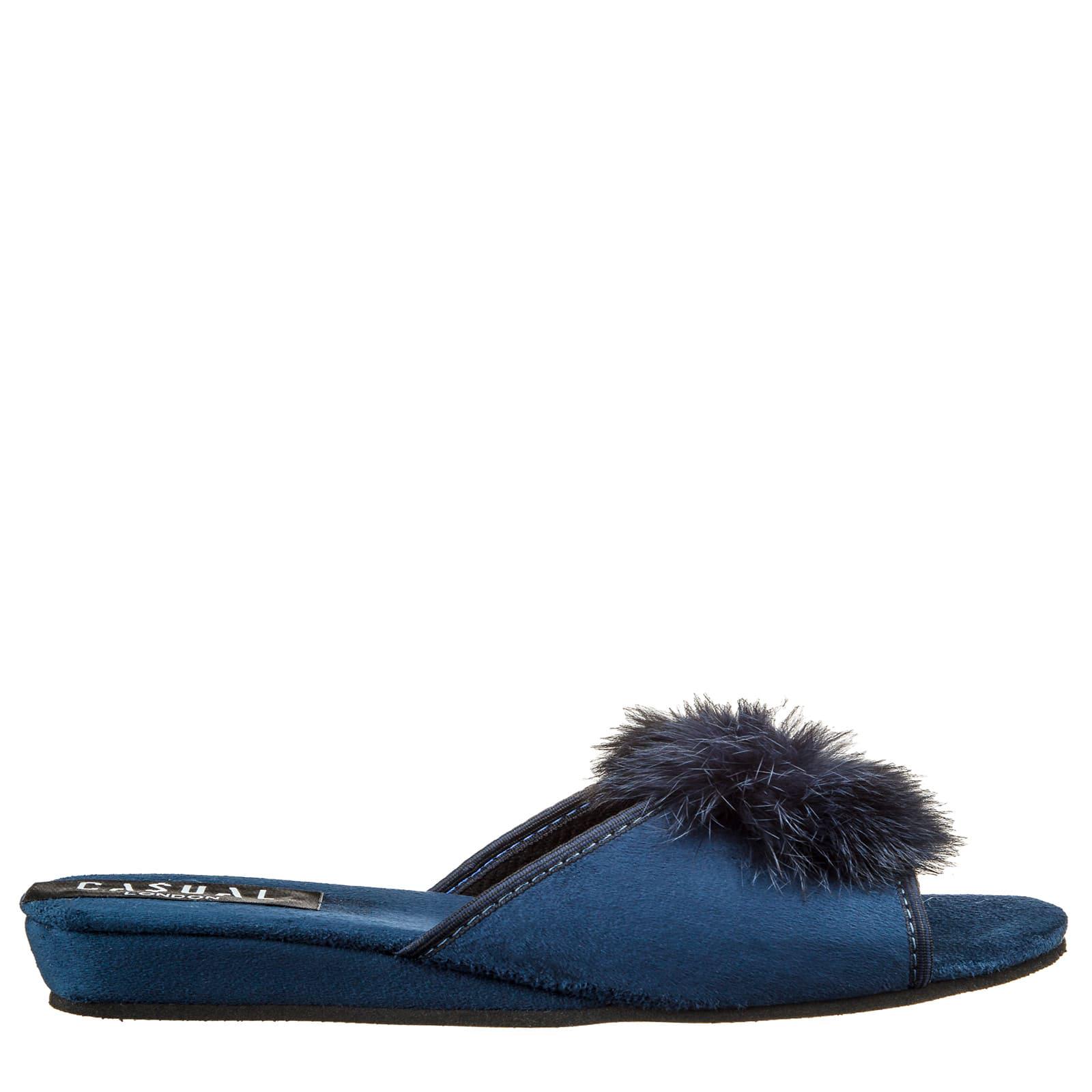 Тапочки комнатные женские Casual р. 37 Синий (92105025)