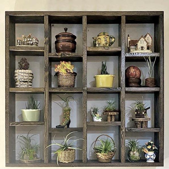 Полка для кружек из дерева Кармир Мокко (СДК-004010)