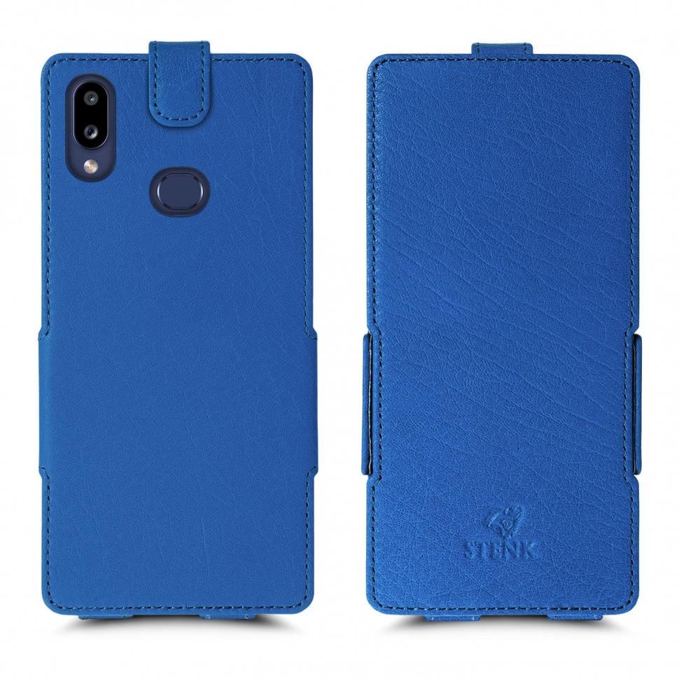 Чехол флип Stenk Prime для Samsung Galaxy A10s Ярко-синий (65642)