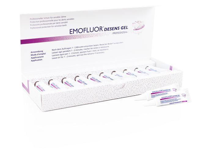 Гель для чувствительных зубов Emofluor профессиональный 10х3 мл (4351)