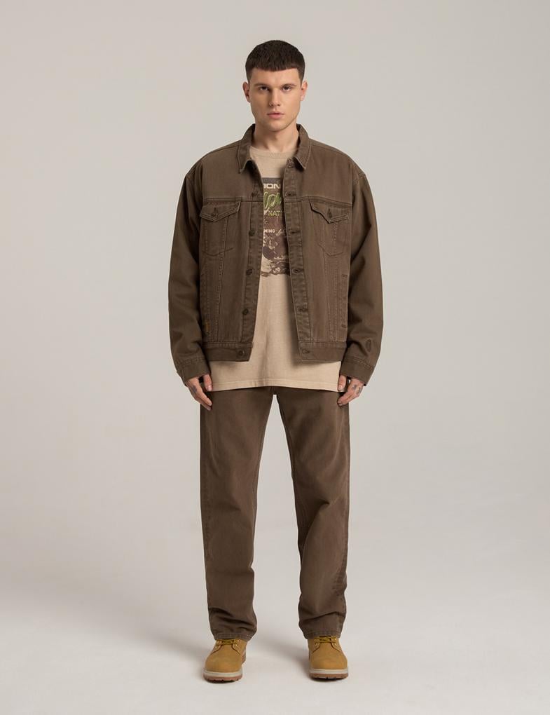 Джинси чоловічі Diverse CLTN SKOV р. 34/32 Коричневий (5905384075390)