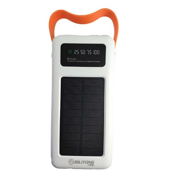 УМБ Bilitong S-13 Solar Charge Cable Micro/iPhone/TypeC 60000 mAh Black (29caa1-17877)