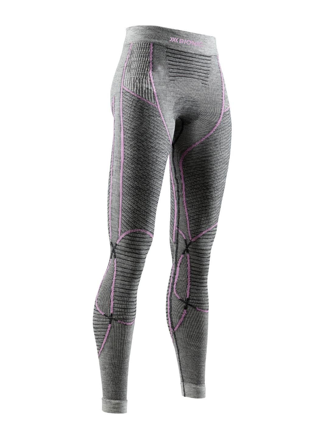 Комплект термобелья женский X-Bionic Apani Merino 4.0 Set CL-WT06W23M+CL-WP05W23W-B343 M Black/Grey/Magnolia - фото 4