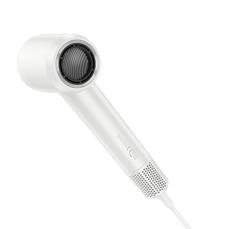 Фен для волос Hoco high-speed negative ion hair dryer with digital display HP10 1600 Вт Белый - фото 2
