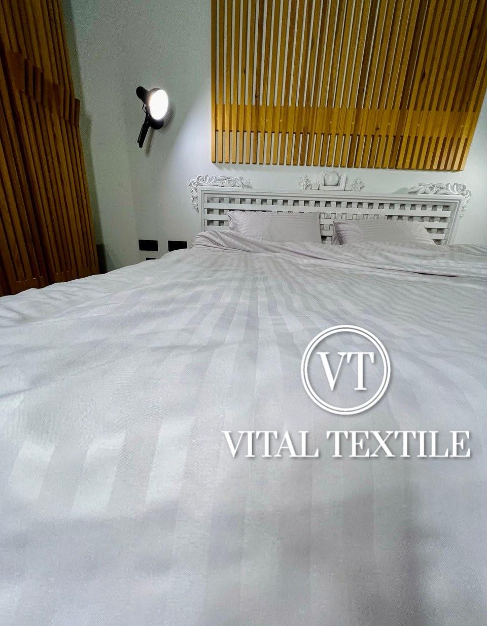 Комплект постільної білизни Vital Textile SP-4 страйп полуторний 150х220 см - фото 3