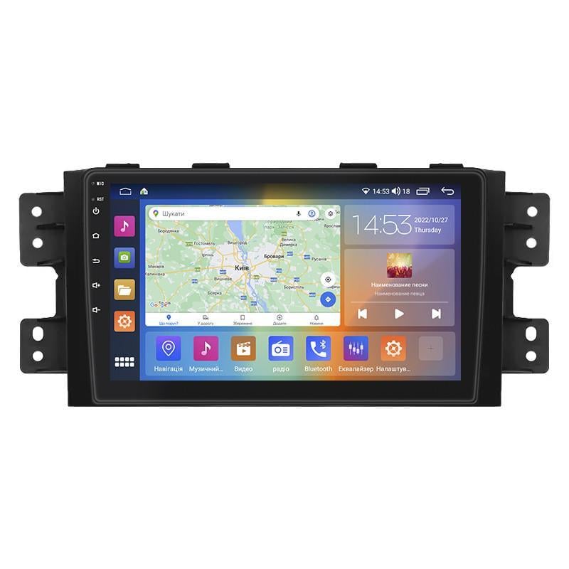 Автомагнітола штатна Lesko для Kia Mohave I рестайлінг 2016-2020 9" 4/64Gb CarPlay 4G Wi-Fi GPS Prime MOB