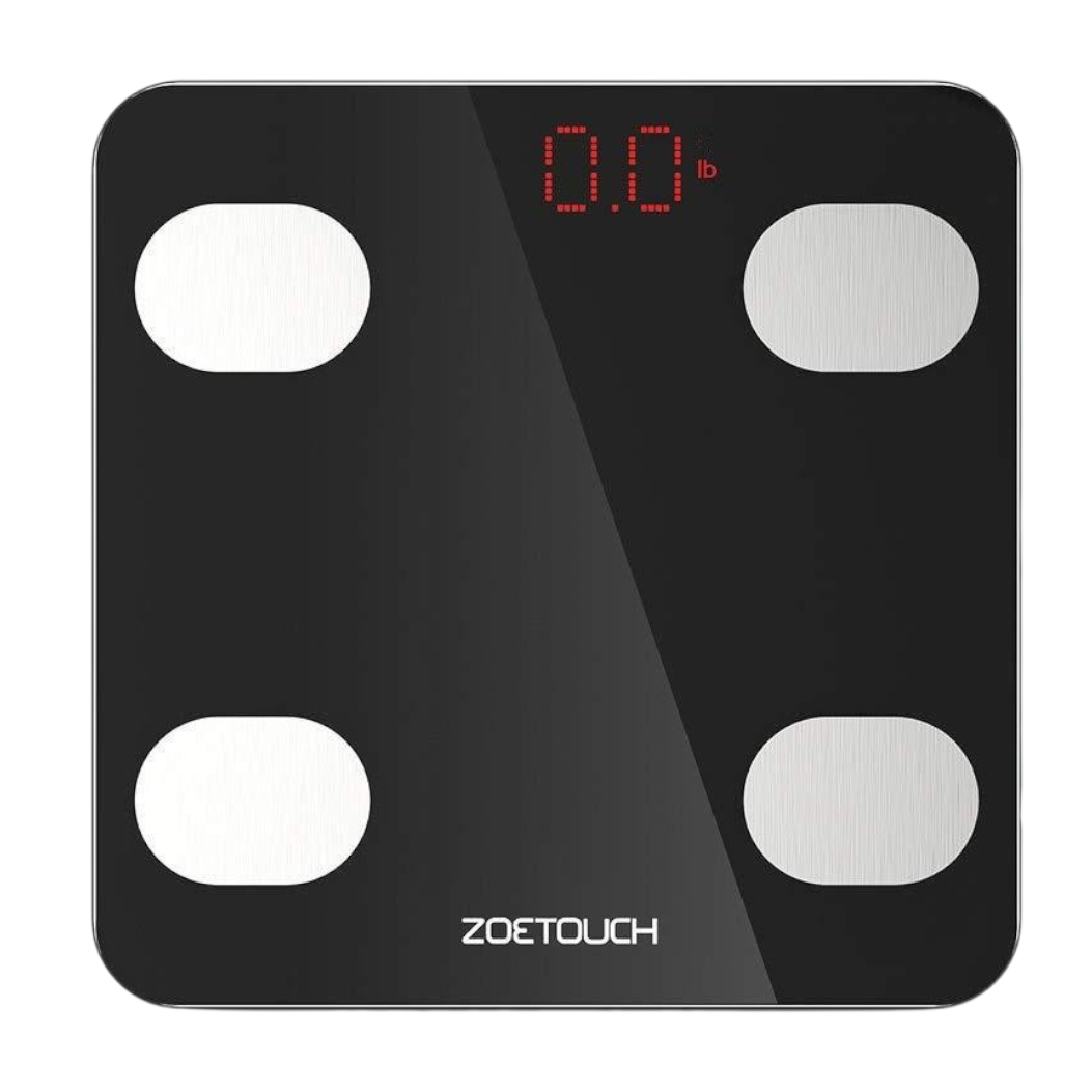 Весы цифровые для ванной ZOETOUCH Bluetooth электронные для ванной комнаты