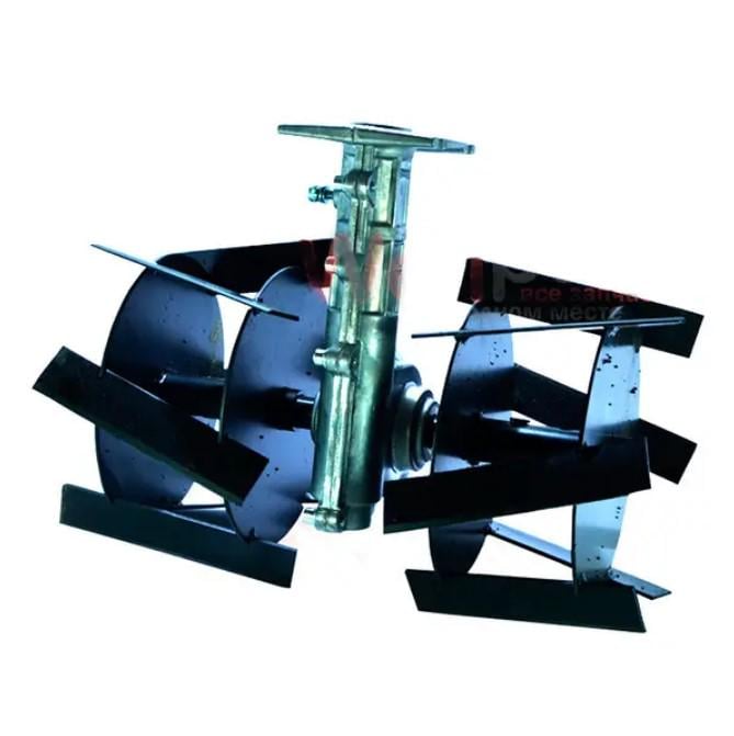 Насадка на бензокосу Тяпка косая d 26 мм 9 шлицов на подшипниках Насадка на бензокосу Тяпка косая d 26 мм 9 шлицов на подшипниках