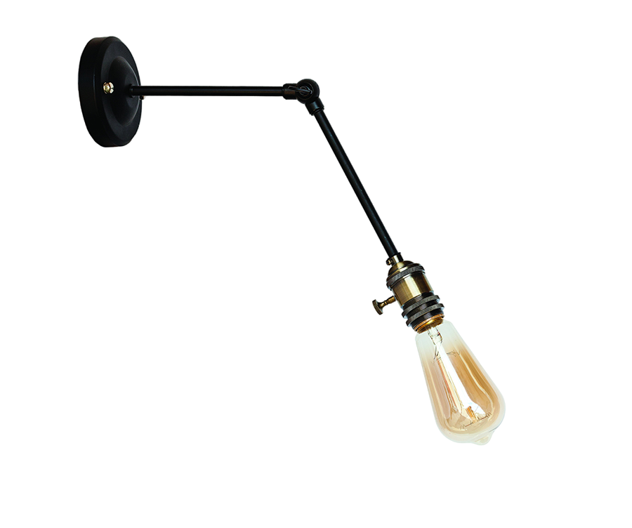 Бра Levistella Lofty с патроном AMP15 Черный/Бронзовый (1963530763)
