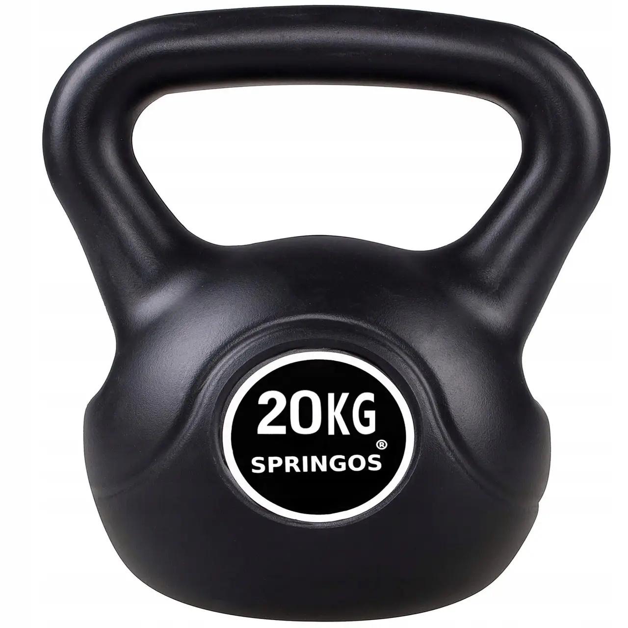 Гиря спортивная тренировочная Springos 20 кг (FA1008)
