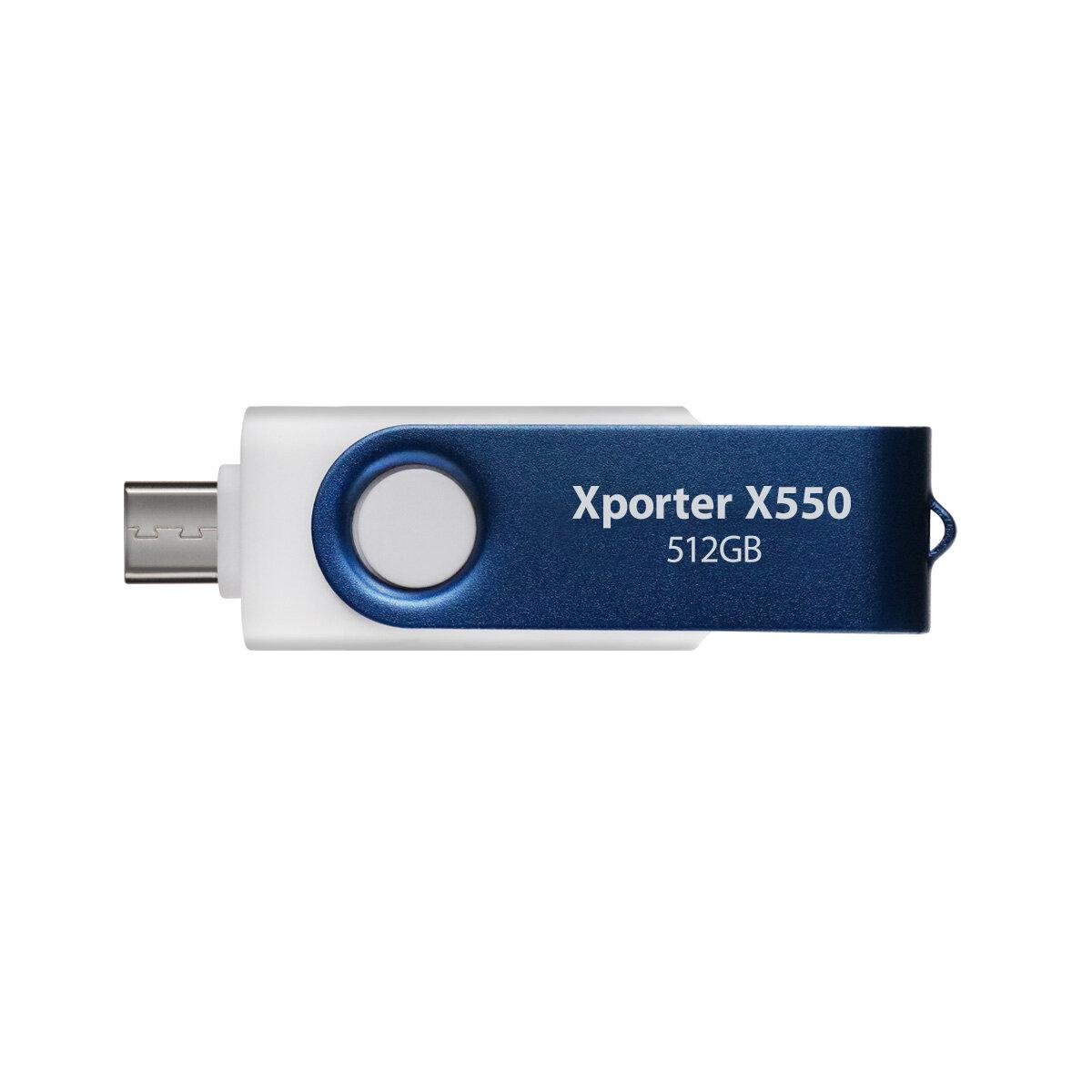 Флеш-память USB Patriot Xporter X550 512 Гб (PS512GX550AAD) - фото 3 Флеш-память USB Patriot Xporter X550 512 Гб (PS512GX550AAD) - фото 3
