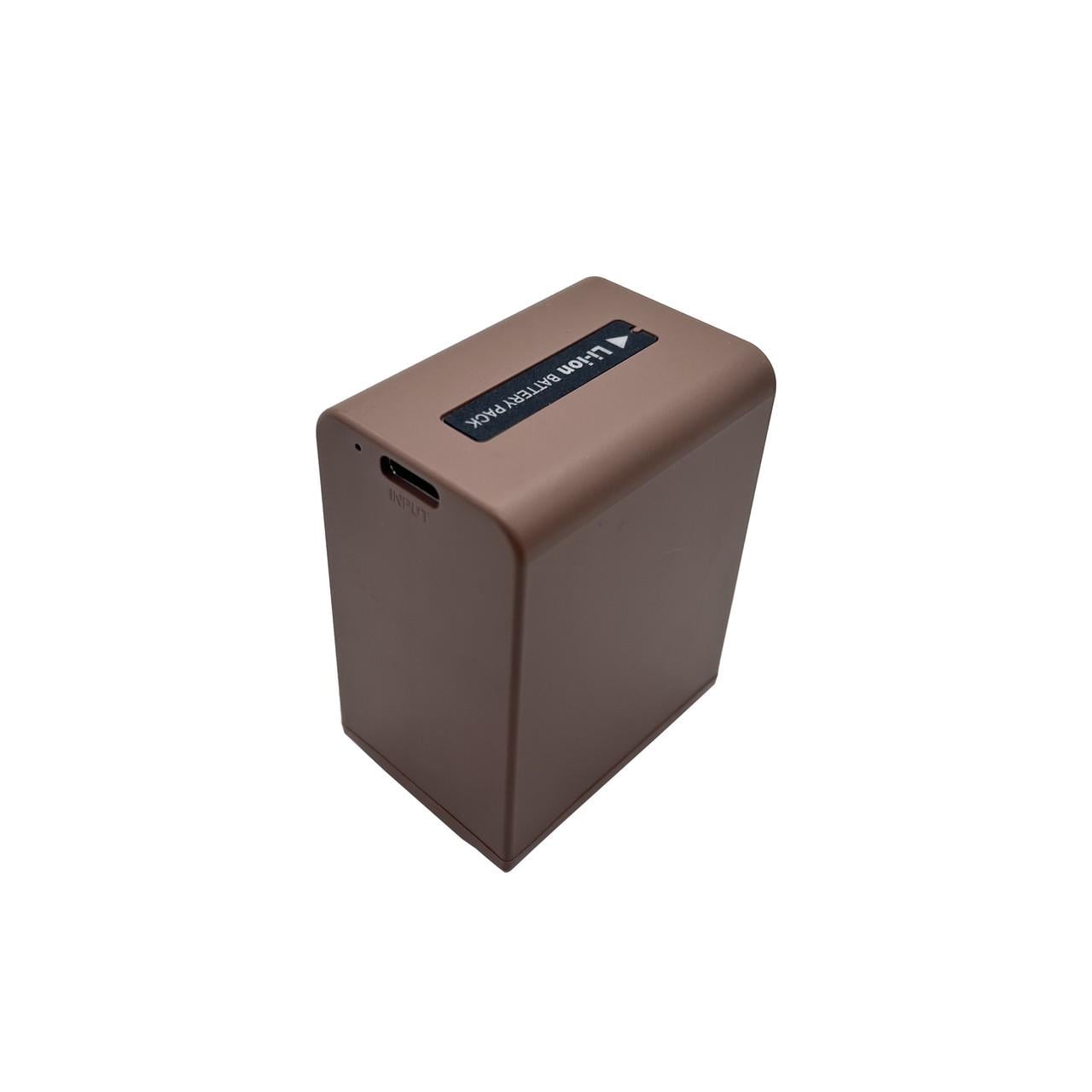 Аккумулятор Censreal TNP-FV100A NP-FV100A NP-FV100 NP-FV70 NP-FV50 для камер Sony с Type-C