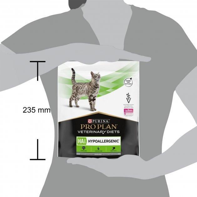 Сухий лікувальний корм Purina ProPlan Veterinary Diets HA для котів ветеринарна дієта з качкою 6 шт. 325 г - фото 2