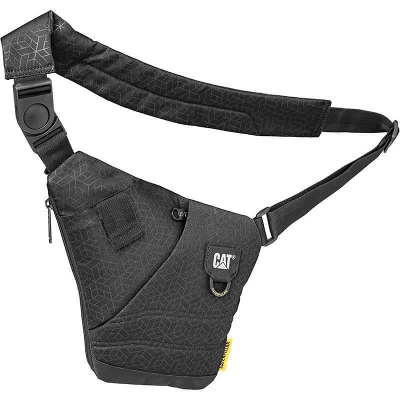 Сумка-слінг чоловіча CAT Millennial Classic рельєфний Чорний (84060;478)