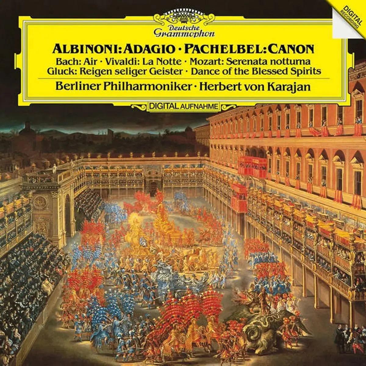 Вінілова платівка Berlin Philharmonic, Herbert von Karajan - Albinoni, Pachelbel, Bach, Vivaldi, Mozart, Gluck LP (67630)
