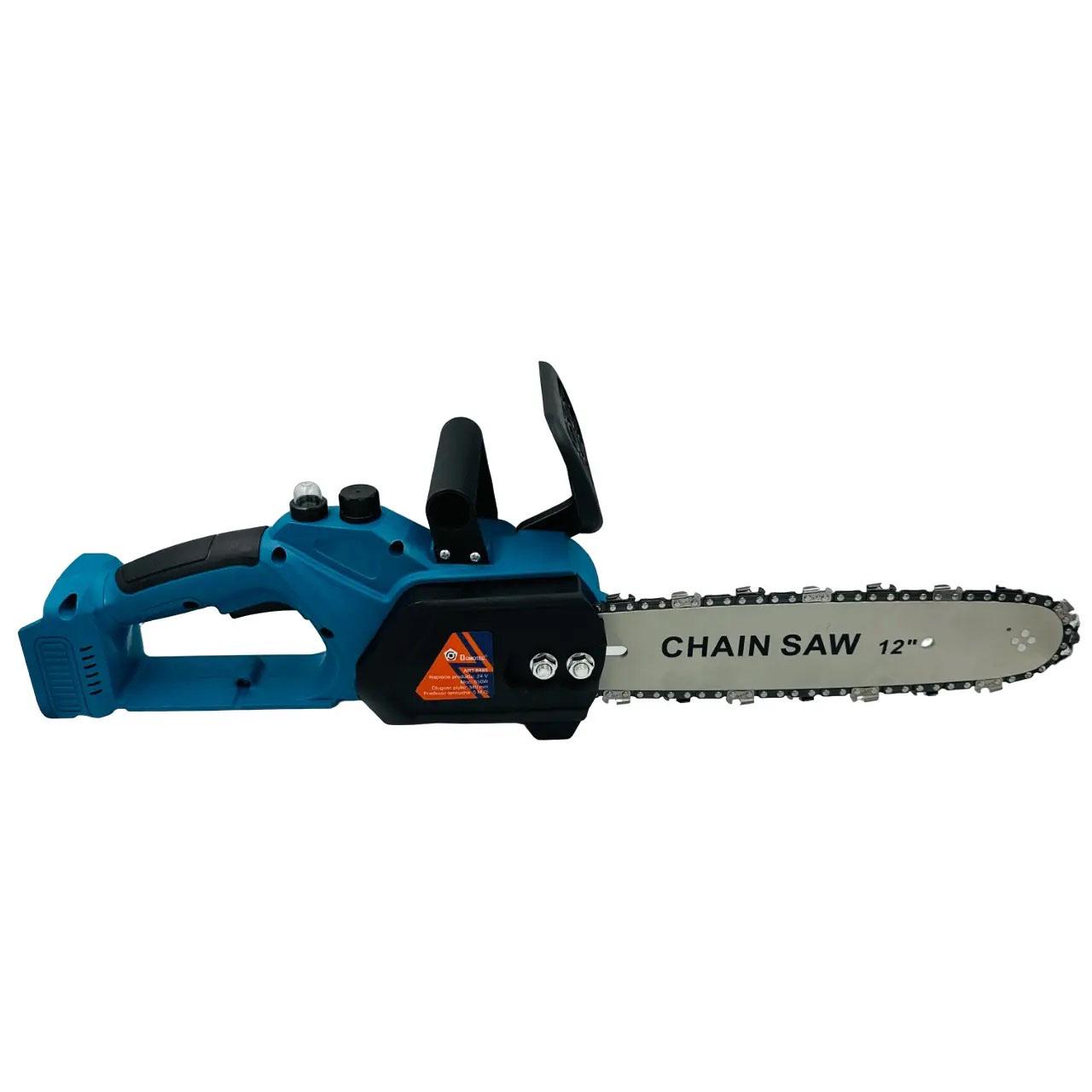 Пила аккумуляторная цепная Domotec Chain Saw 12'' 30 см - фото 6 Пила аккумуляторная цепная Domotec Chain Saw 12'' 30 см - фото 6