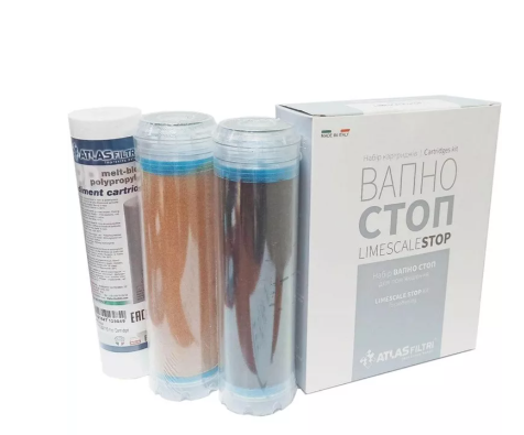 Набор картриджей Atlas Filtri для тройных систем Вапно Стоп CPP/QA CF/LA (LSP000002)