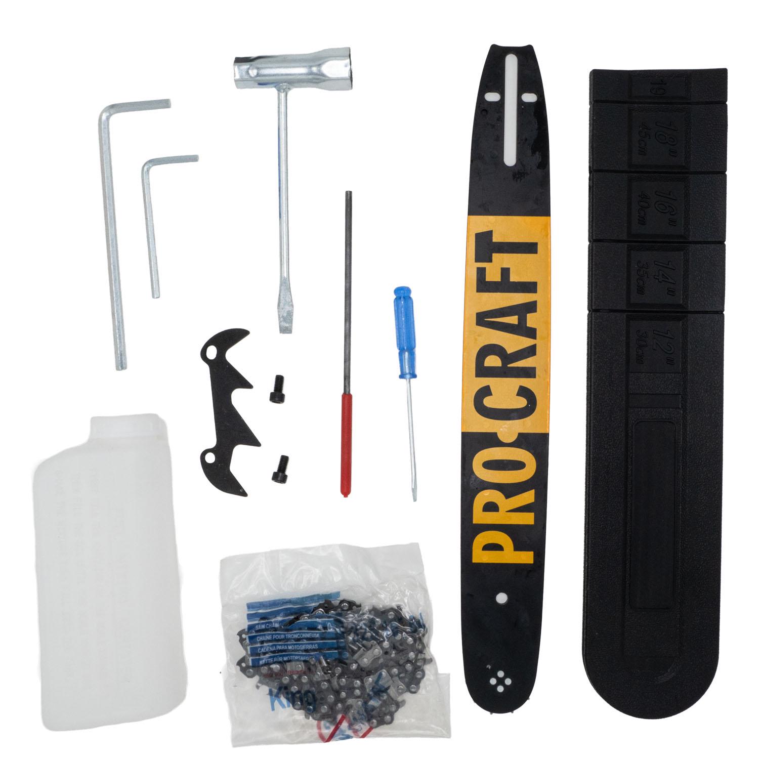 Бензопила Procraft GS50 1 шина 1 цепь 40 см (600501) - фото 14