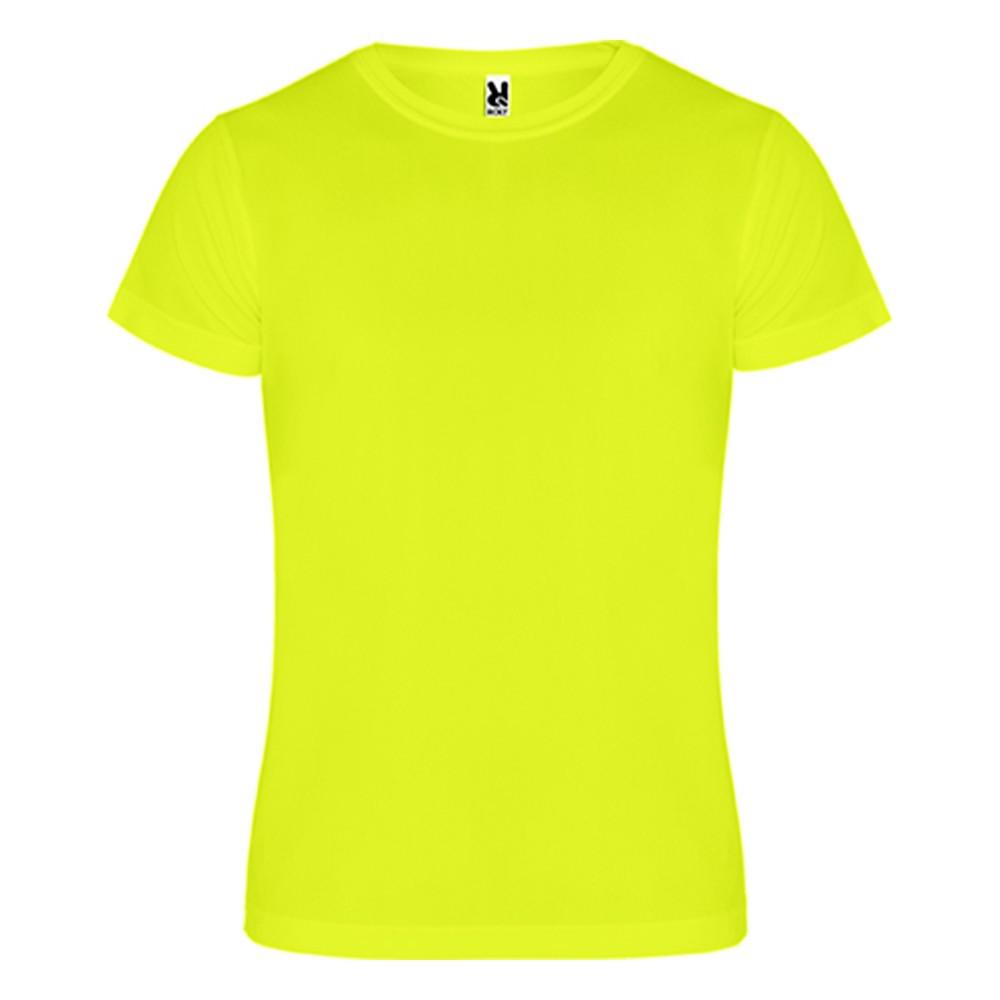 Футболка чоловіча Roly Camimera для спорту M Флуоресцентний жовтий