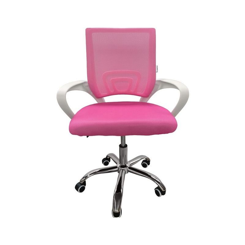 Офісне крісло Біло-рожевий (333311) - фото 2 Офісне крісло Біло-рожевий (333311) - фото 2