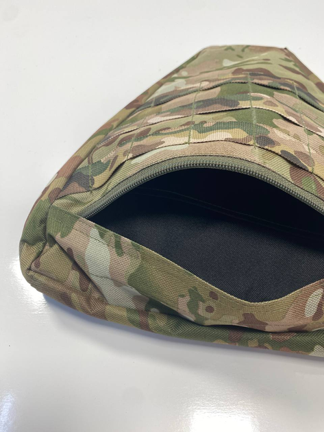 Напашник Vel М Clefers Tac з MOLLE-системою Oxford 600D 31 см Мультикам (5024577) - фото 3 Напашник Vel М Clefers Tac з MOLLE-системою Oxford 600D 31 см Мультикам (5024577) - фото 3