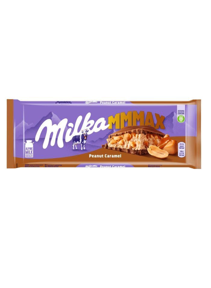 Молочный шоколад Milka с арахисом и карамелью 276 г Молочный шоколад Milka с арахисом и карамелью 276 г