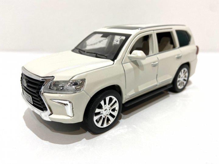 Машина TK Union Group 1:24 Lexus LX Auto Expert EL 9218 Білий