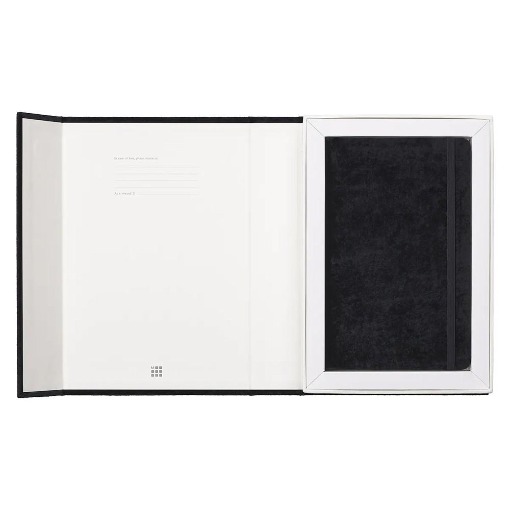 Записная книжка Moleskine Velvet средний линия + бокс Черный (LCNBVELVQP060D) - фото 11