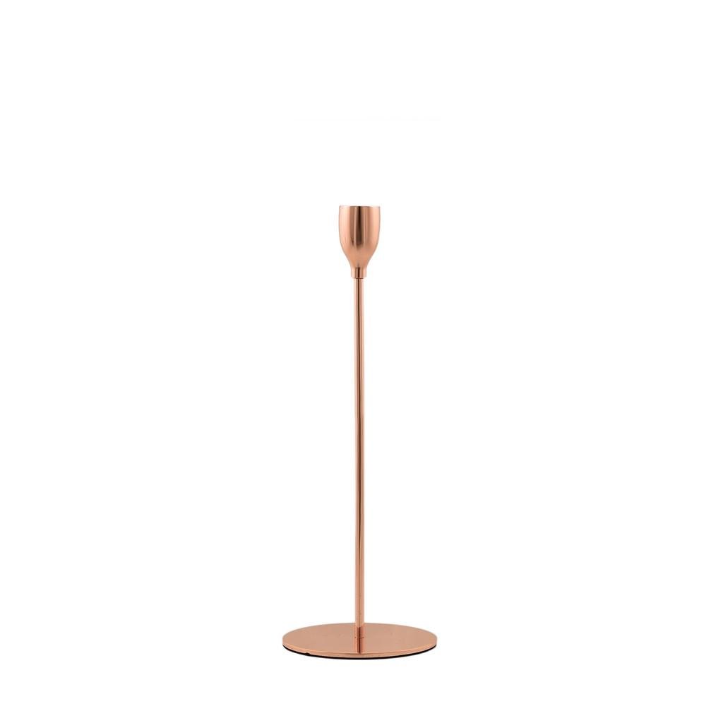 Підсвічники святкові Remy-Decor Гамлет металеві 3 шт. 23/28/33 см Рожеве золото - фото 5