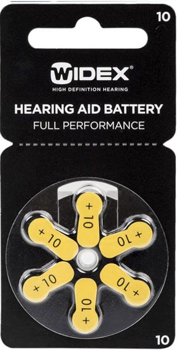 ᐉ Батарейки для слуховых аппаратов Widex 10 (05714880140941) • Купить в ...