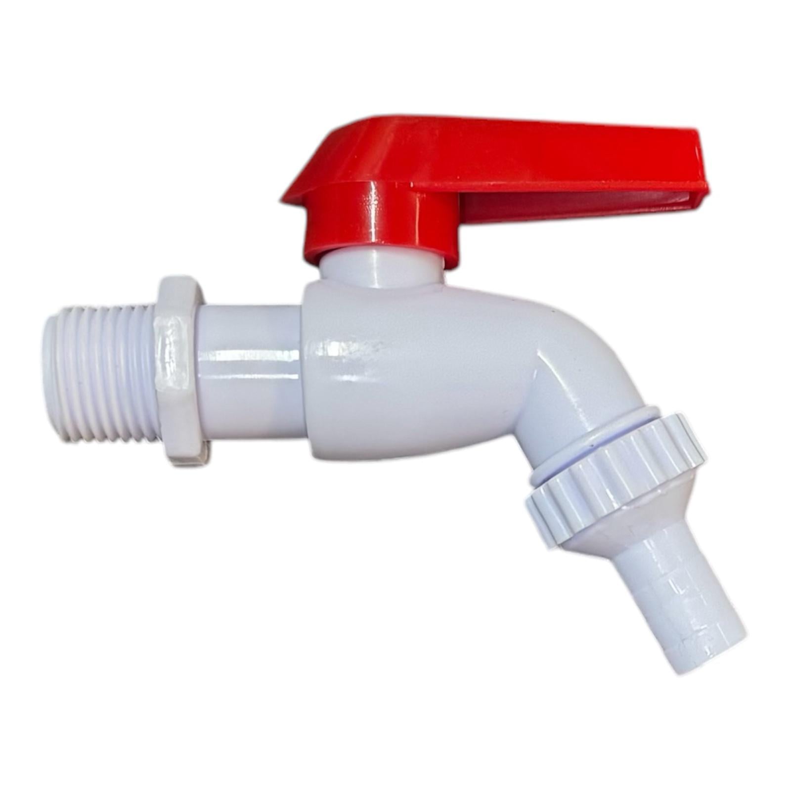 Кран ВРК Q8055 пластик 1/2X3/4 Красный (00-00004503)